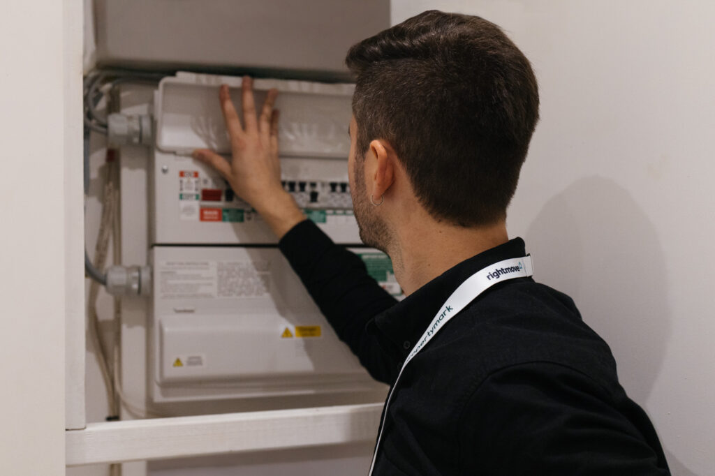 David managing a block of flats